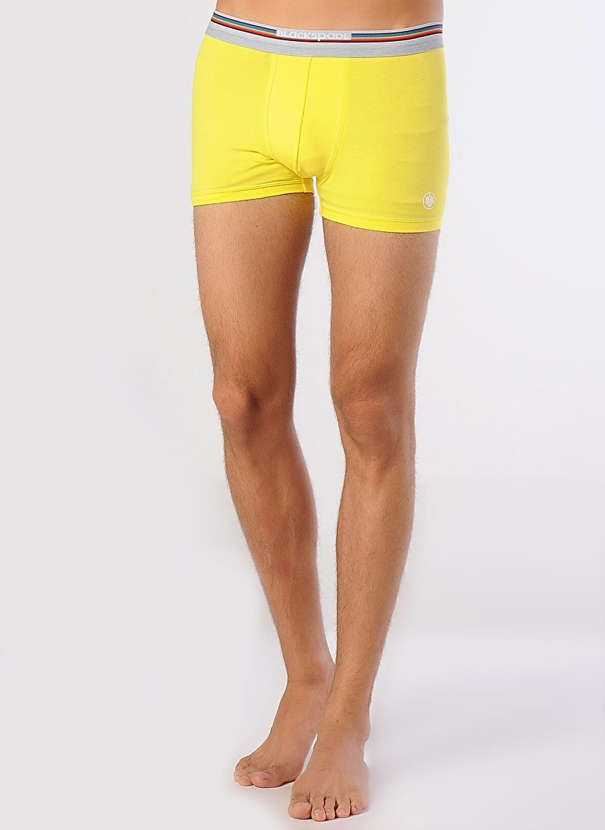 Blackspade Erkek Sarı Tekli Boxer