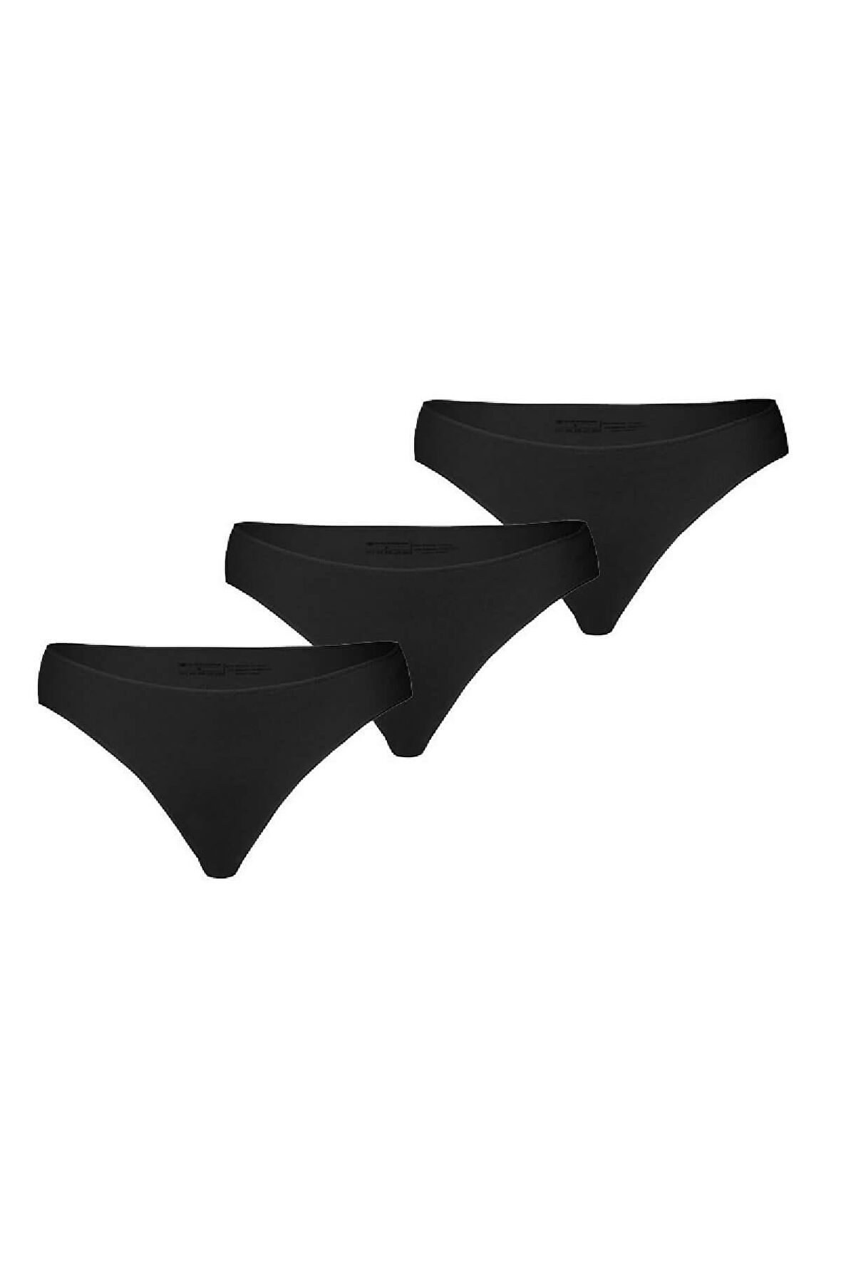  Blackspade Kadın %95 Pamuklu Gizli Lastik 3'lü Ekonomik Paket Slip