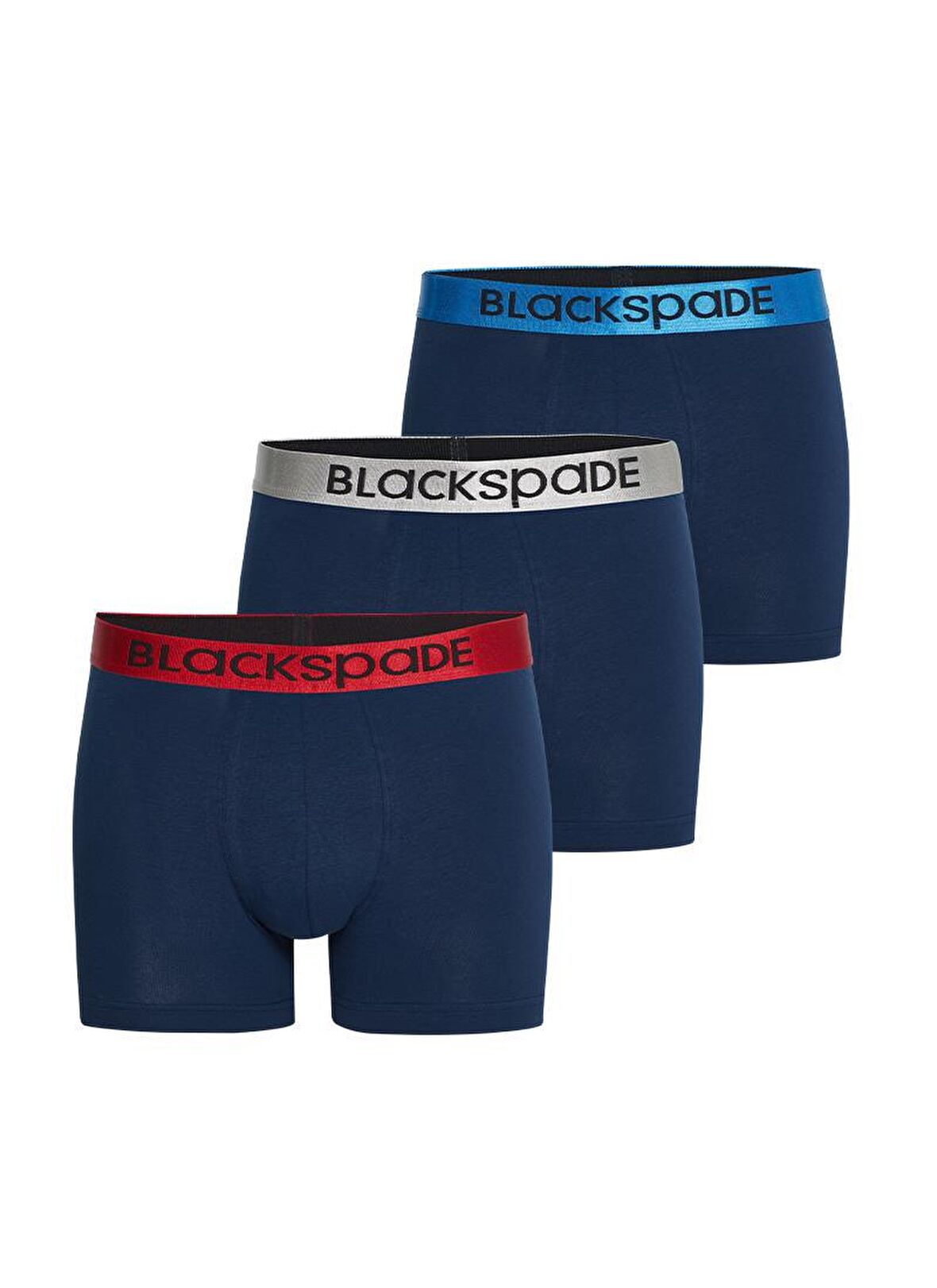 Blackspade Erkek Boxer 3'lü Paket Modern Basics 9471