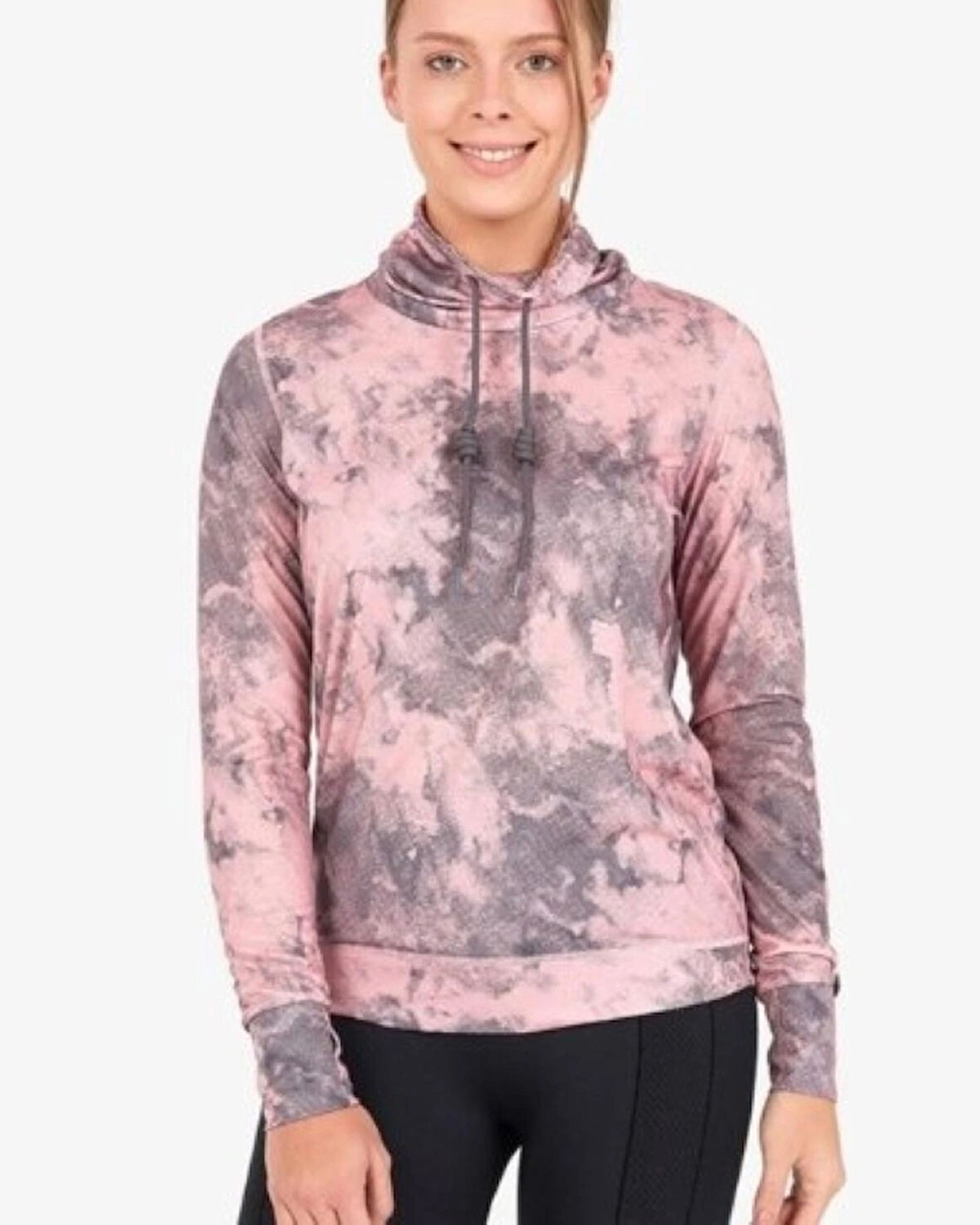 Blackspade Kadın Termal Sweatshirt  50454 - Pembe