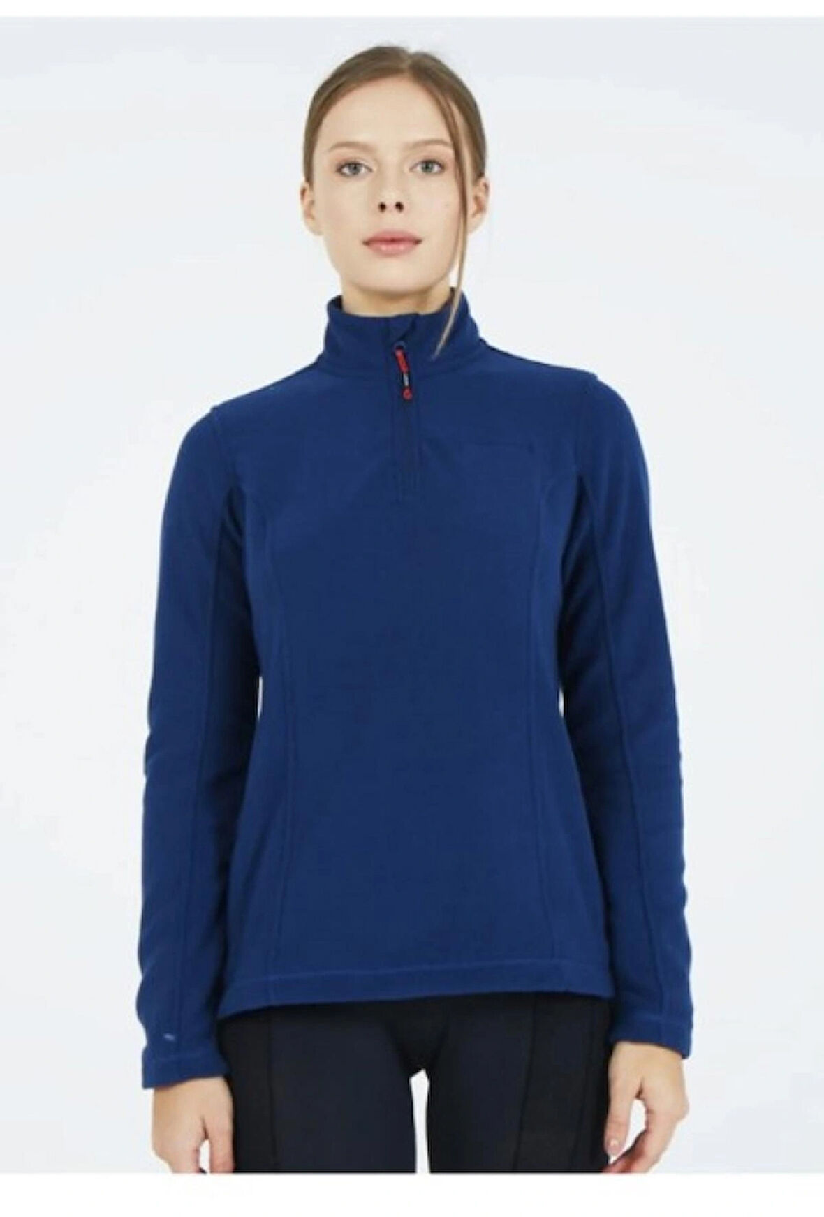 Blackspade Kadın Fermuarlı Termal Sweatshirt  2. Seviye 50466 - Mavi