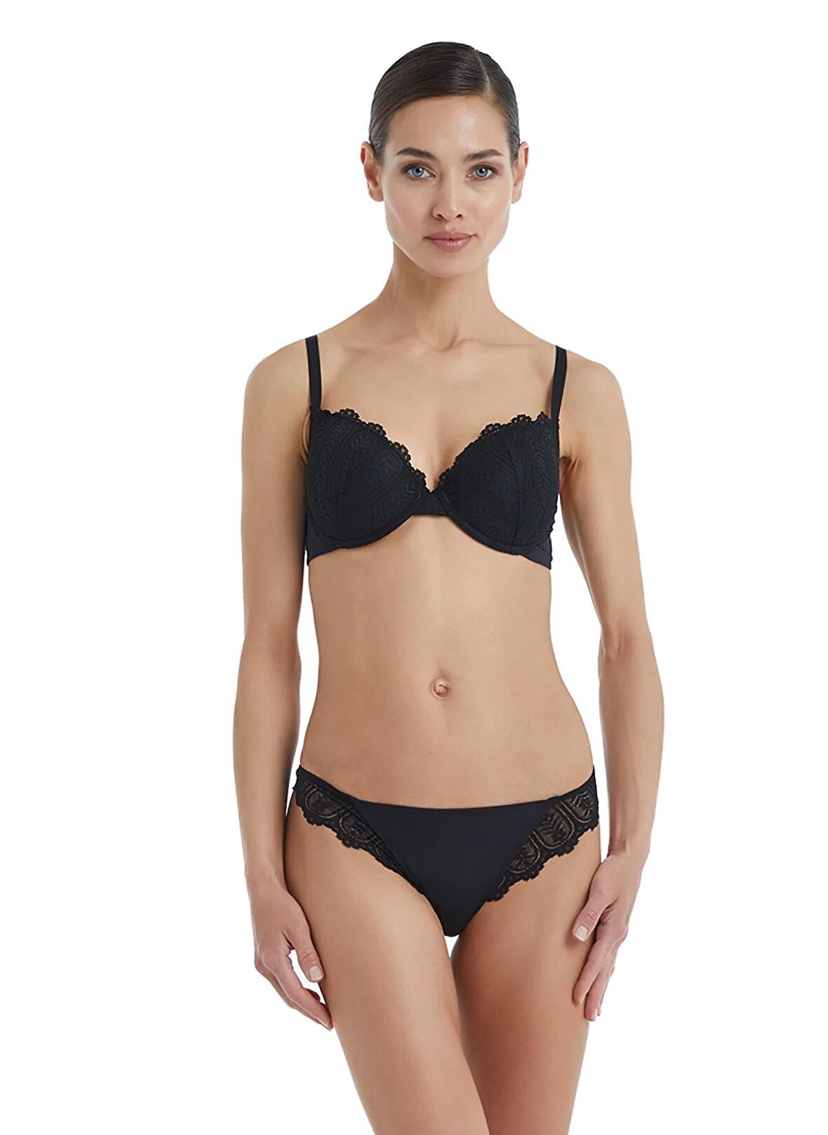Blackspade Siyah Balenli Sütyen 51305