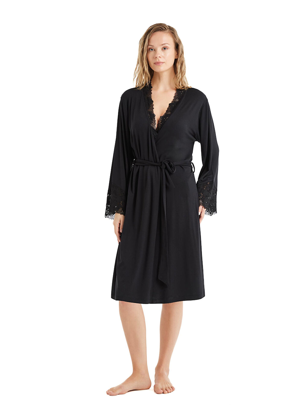 Blackspade Kadın Siyah Sabahlık 51600 
