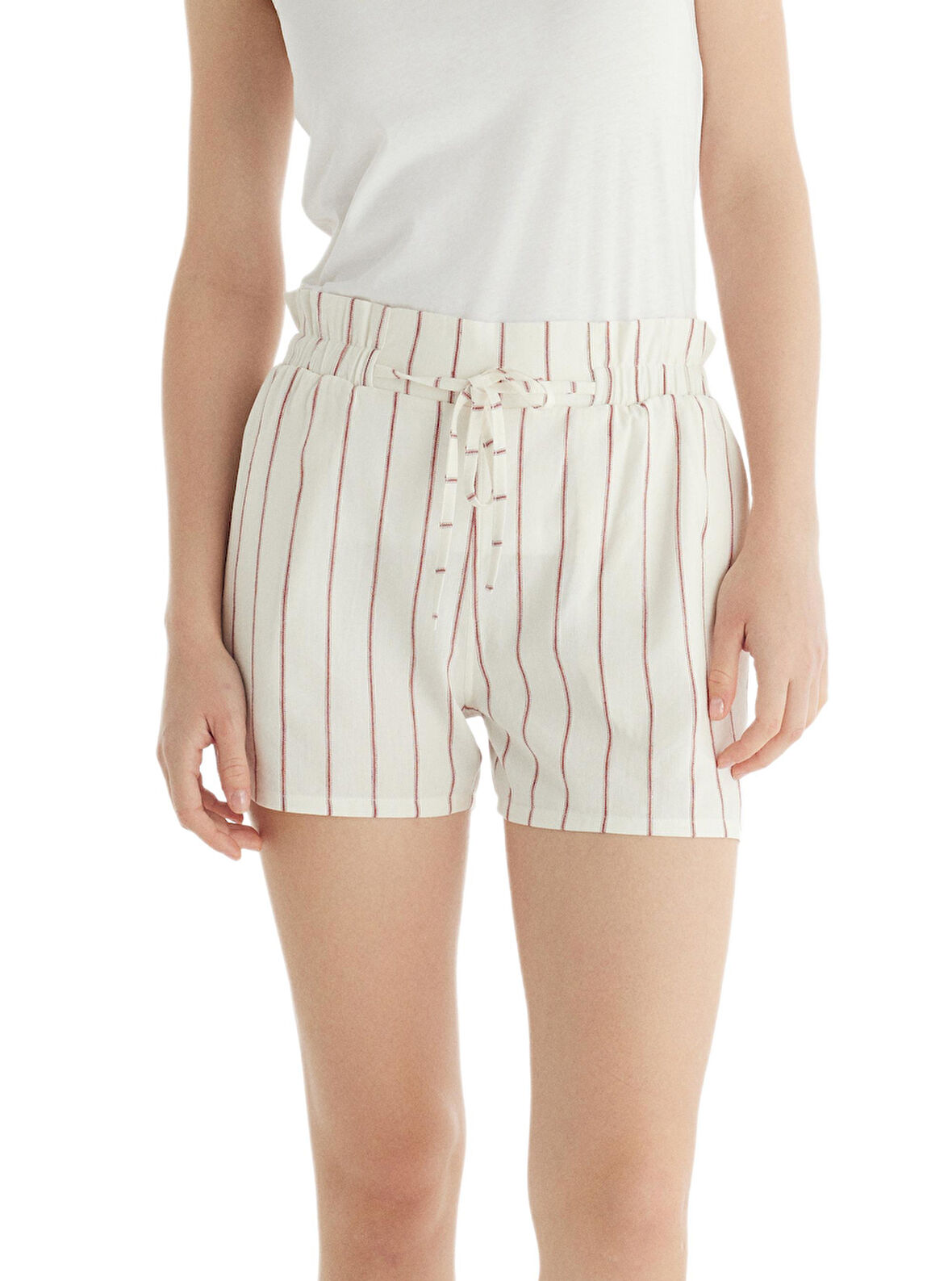 Blackspade Kadın Çizgili Şort 60559 