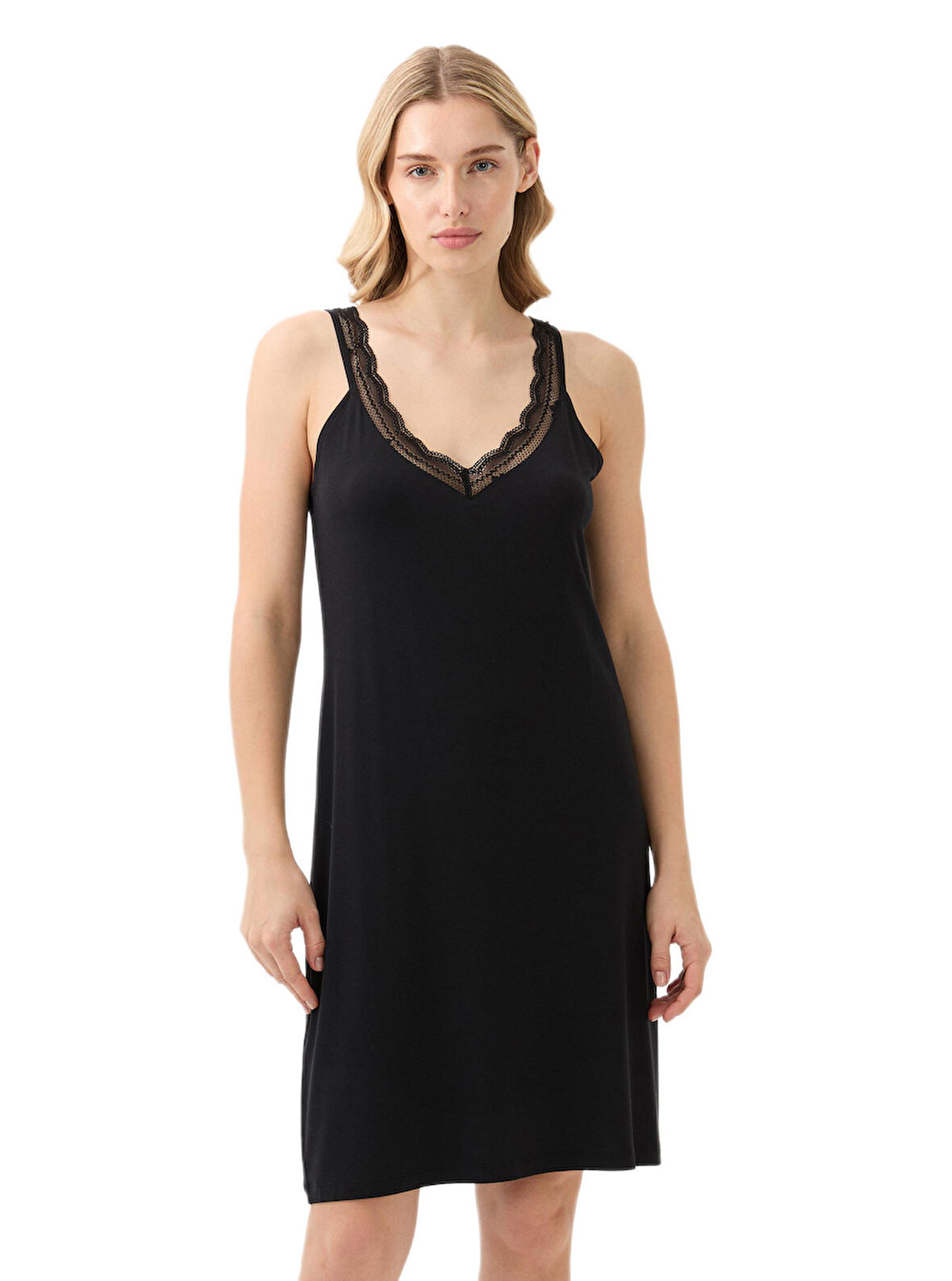 Blackspade Kadın Siyah Gecelik 51915 