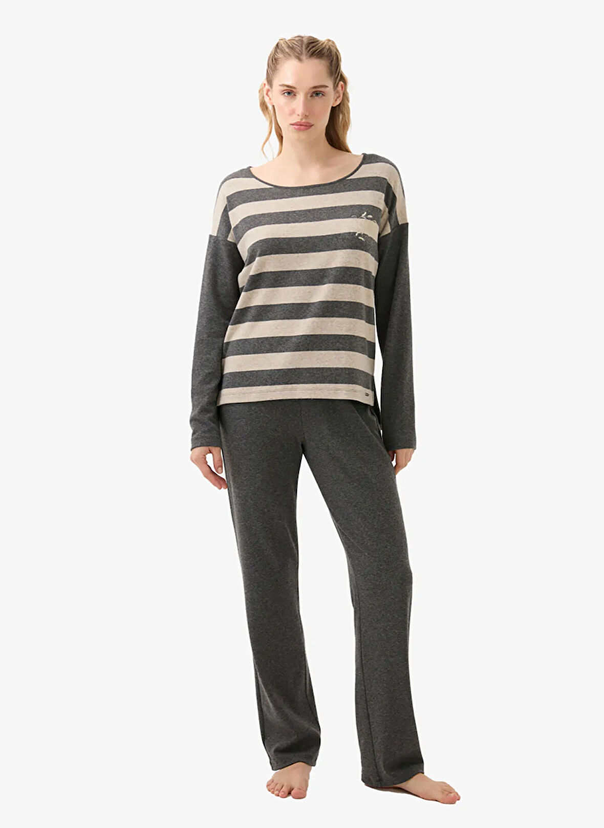 Blackspade Antrasit Kadın Pijama Alt 51972