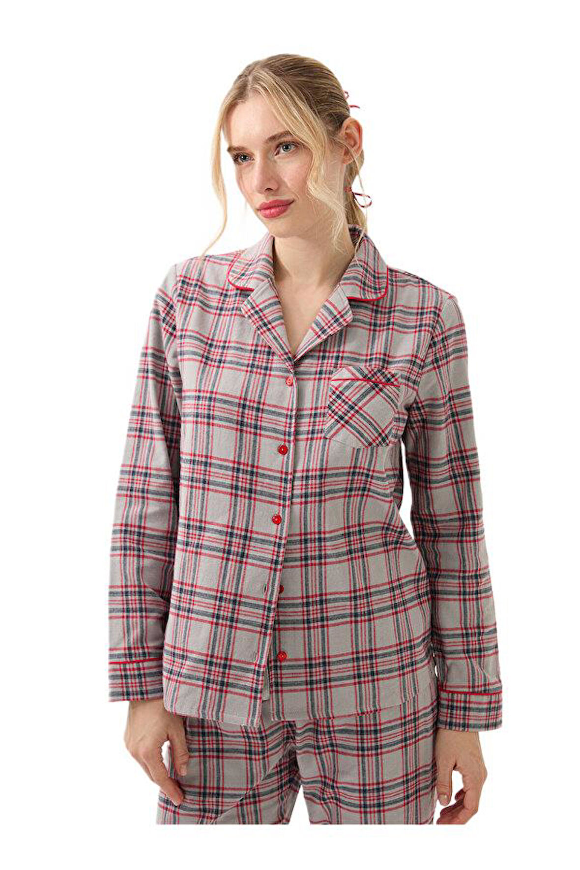 Blackspade Kadın Uzun Kol Pijama Takımı 51964 