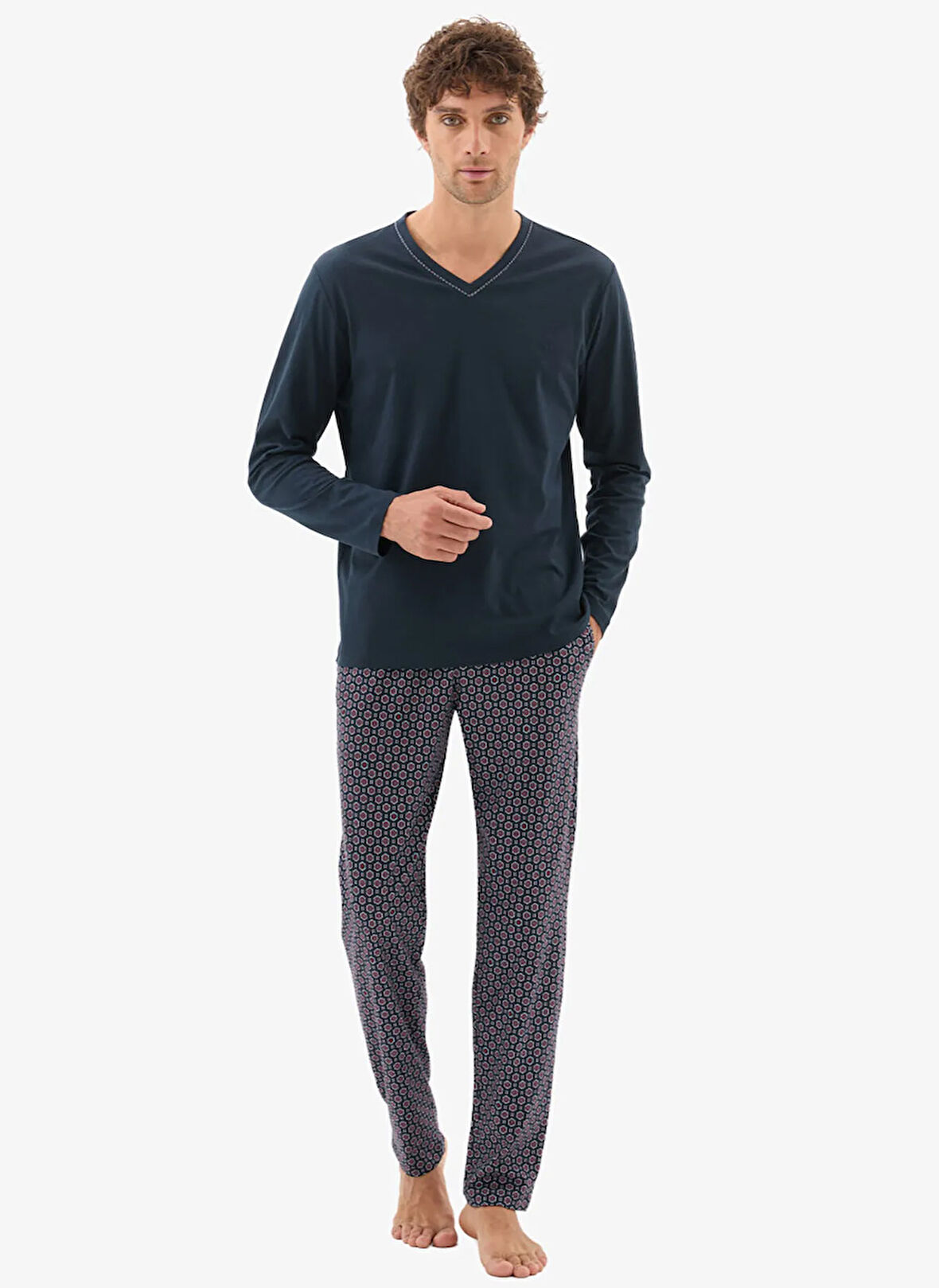 Blackspade Lacivert Erkek Pijama Takımı 40788