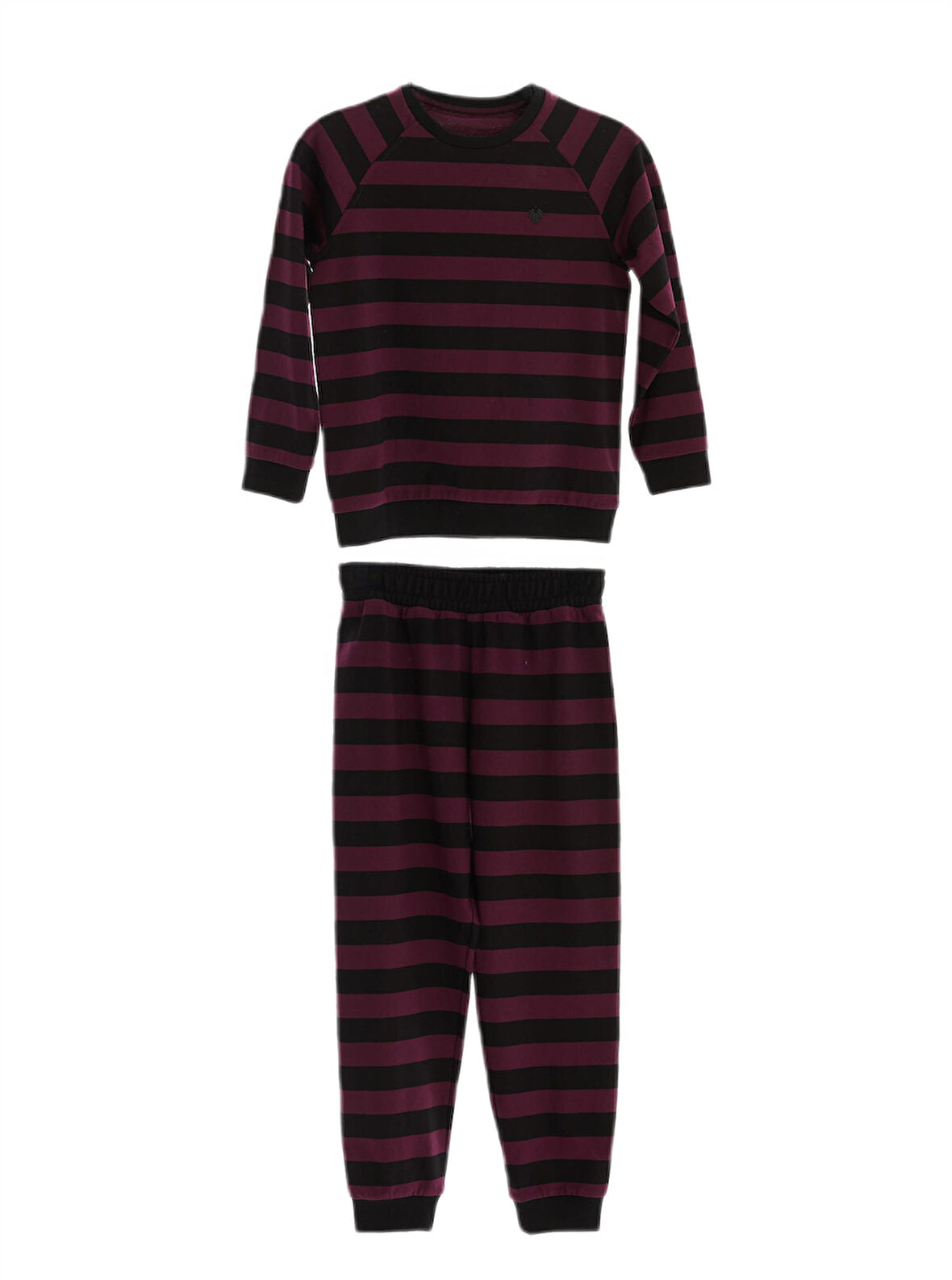 Blackspade Erkek Çocuk Siyah Uzun Kol Pijama Takımı 40848 