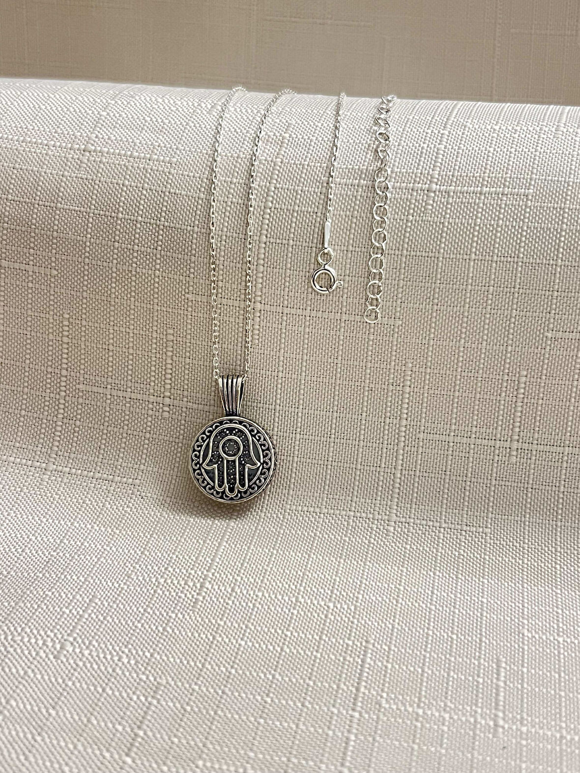 CEVŞEN 925 AYAR GÜMÜŞ KOLYE