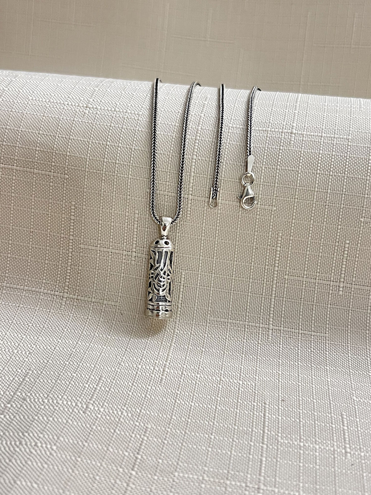 CEVŞEN TİLKİ KUYRUĞU ZİNCİR 925 AYAR GÜMÜŞ KOLYE