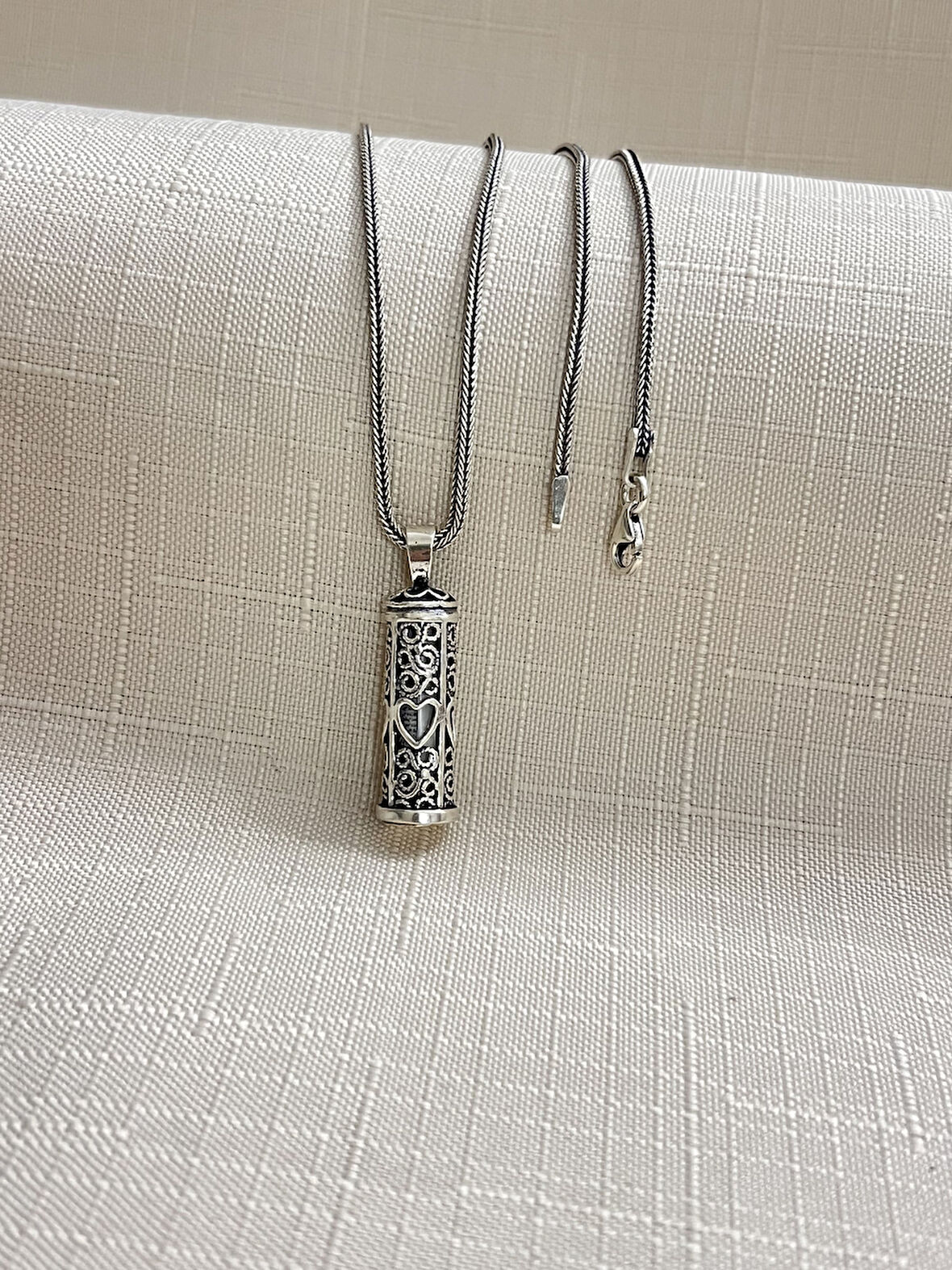 CEVŞEN TİLKİ KUYRUĞU ZİNCİR 925 AYAR GÜMÜŞ KOLYE