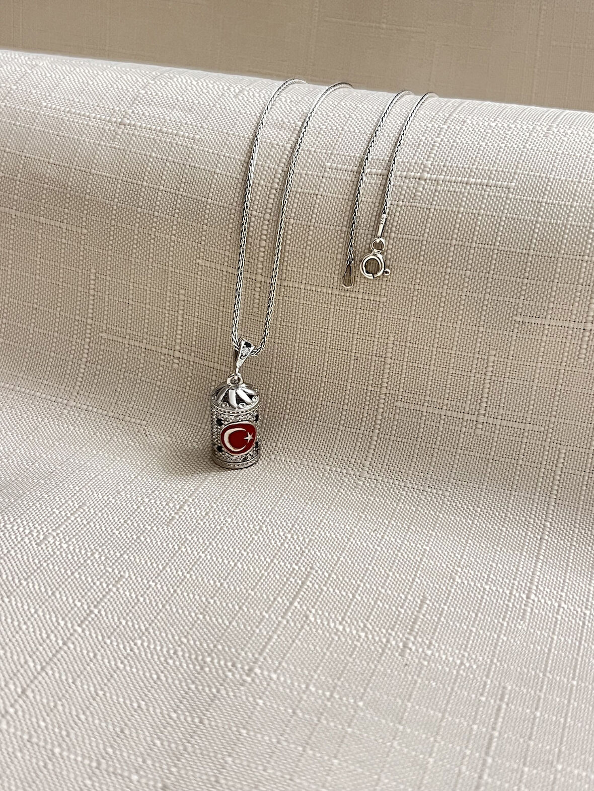 CEVŞEN MODEL 925 AYAR GÜMÜŞ KOLYE