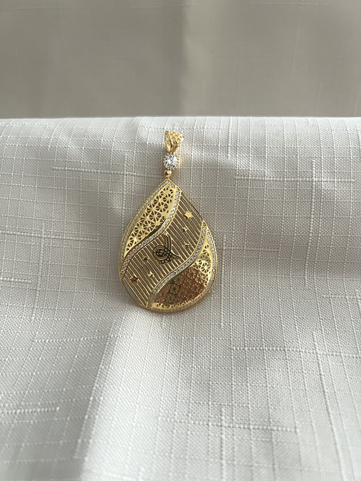 TUĞRA 925 AYAR GÜMÜŞ KADIN KOLYE UCU