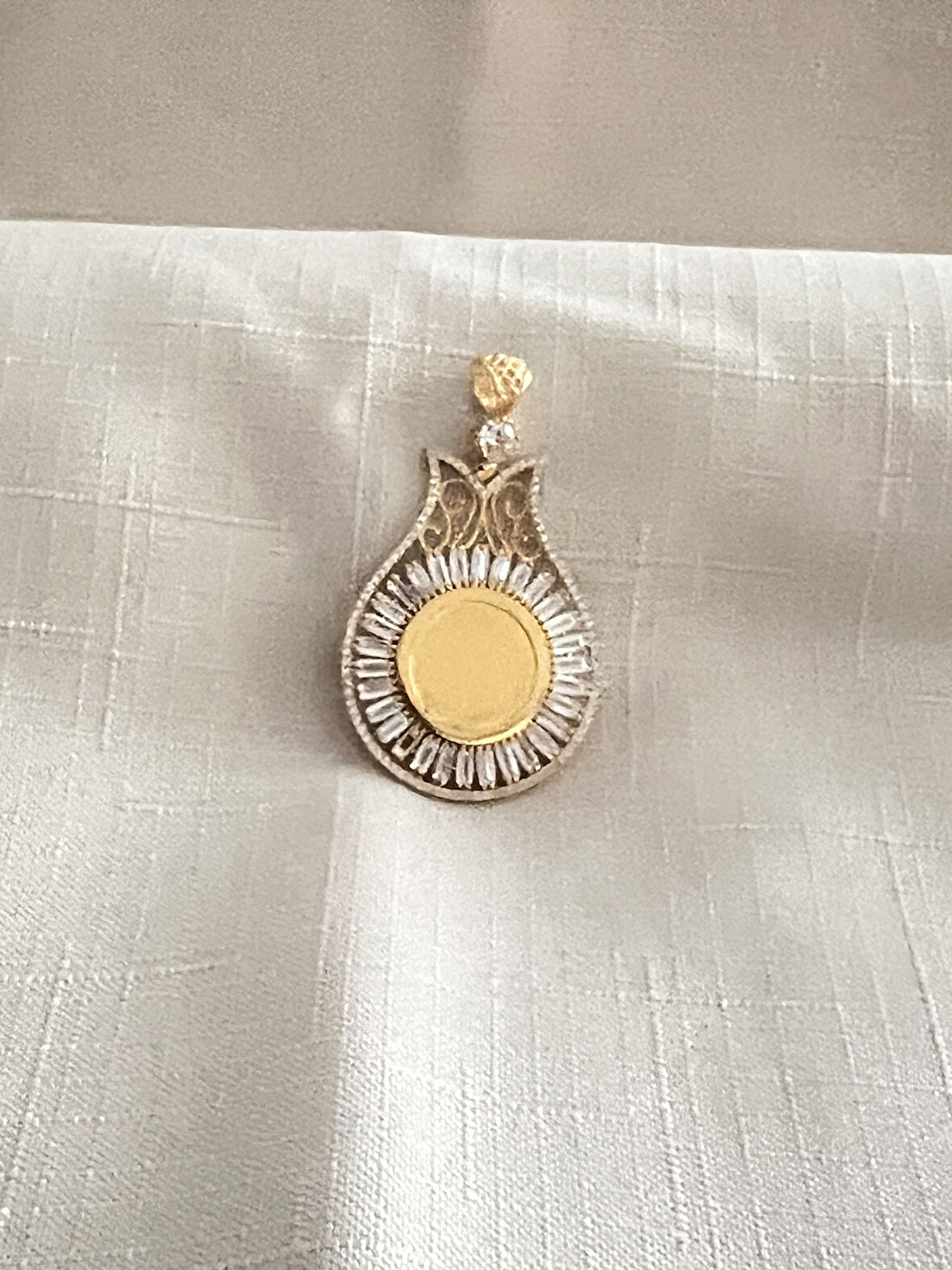 TUĞRA DAMLA MODEL 925 AYAR GÜMÜŞ KADIN KOLYE UCU