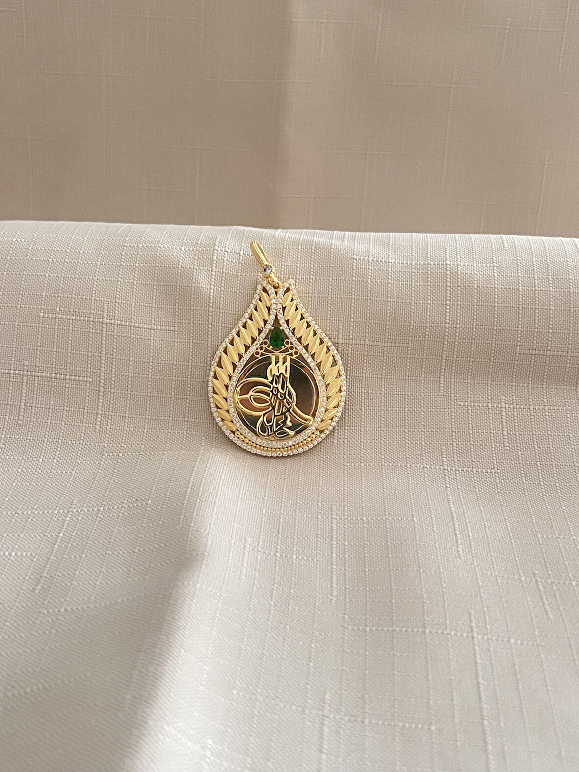 TUĞRA DAMLA MODEL 925 AYAR GÜMÜŞ KADIN KOLYE UCU