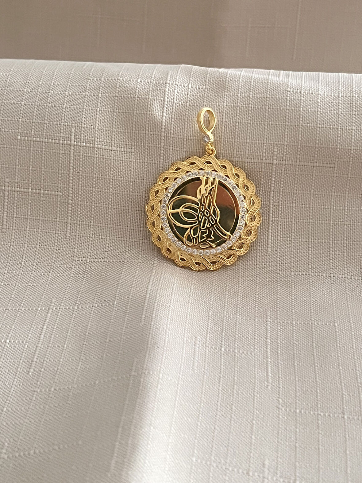 TUĞRA 925 AYAR GÜMÜŞ KOLYE UCU