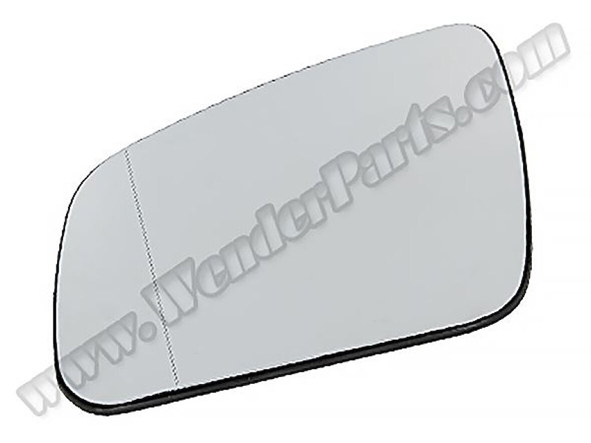 Mercedes Dis Dikiz Ayna Camı Sol (isitmalı, Asferik) C-Class W204 07>10 - Wenderparts Ma2048100921