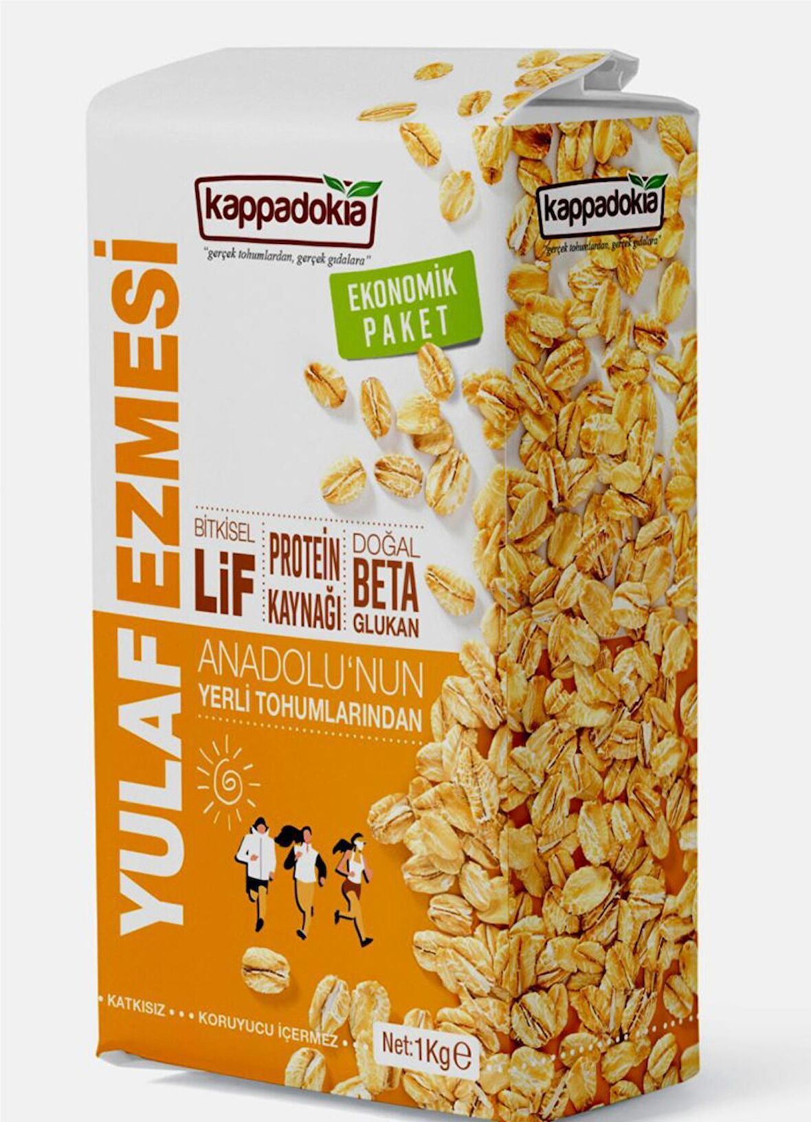 KATKISIZ YULAF EZMESİ 1 KG