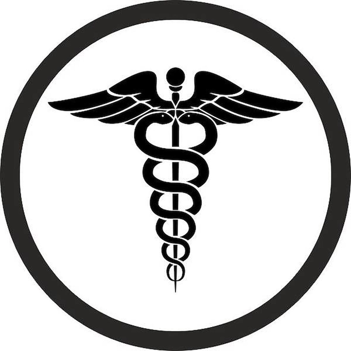 2 Adet Doktor Logosu Sticker Yapıştırma 10 CM Renkli Su Geçirmez