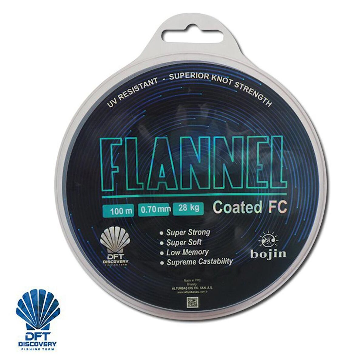 DFT Bojin Flannel Fluorocarbon100 m 0.70 mm Misina