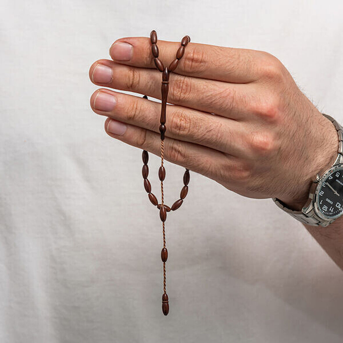 Arpa Kesim Kuka Gümüş Tesbih