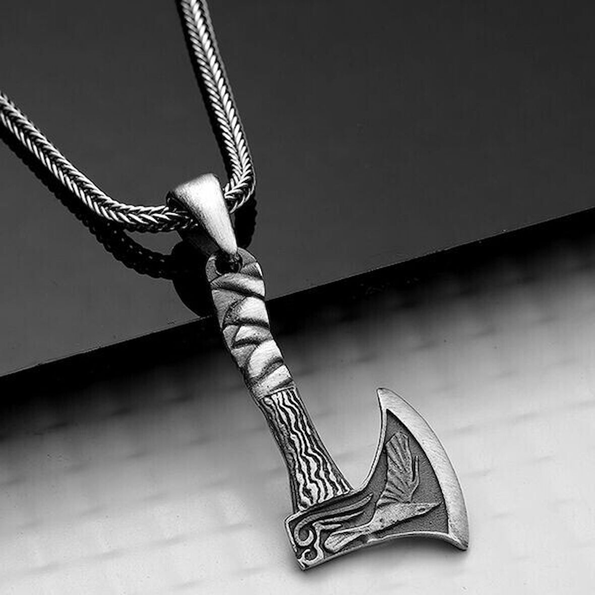 Balta  925 Ayar Gümüş Erkek Kolye