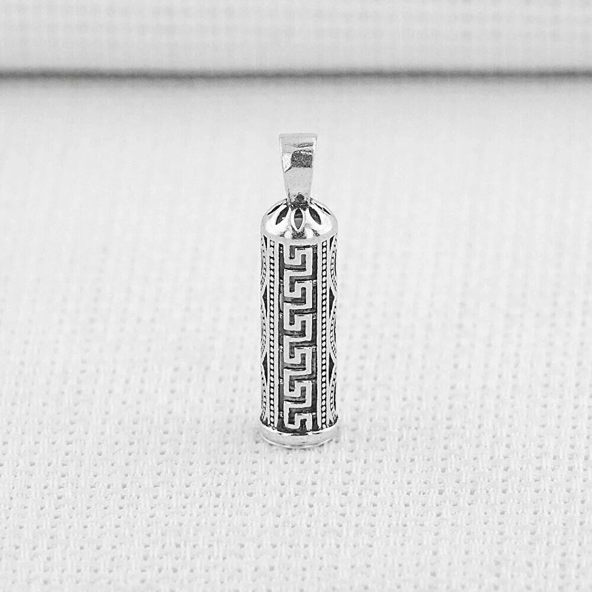 Cevşeni Kebir Dualı 925 Ayar Gümüş Erkek Kolye Ucu