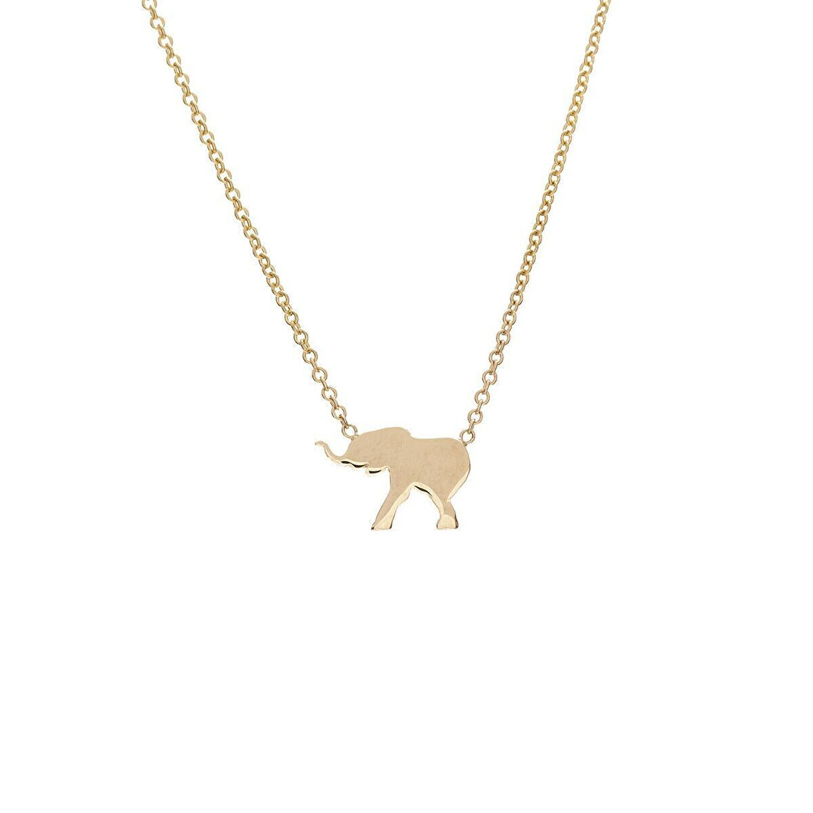 Fil 14 Ayar Altın Kolye