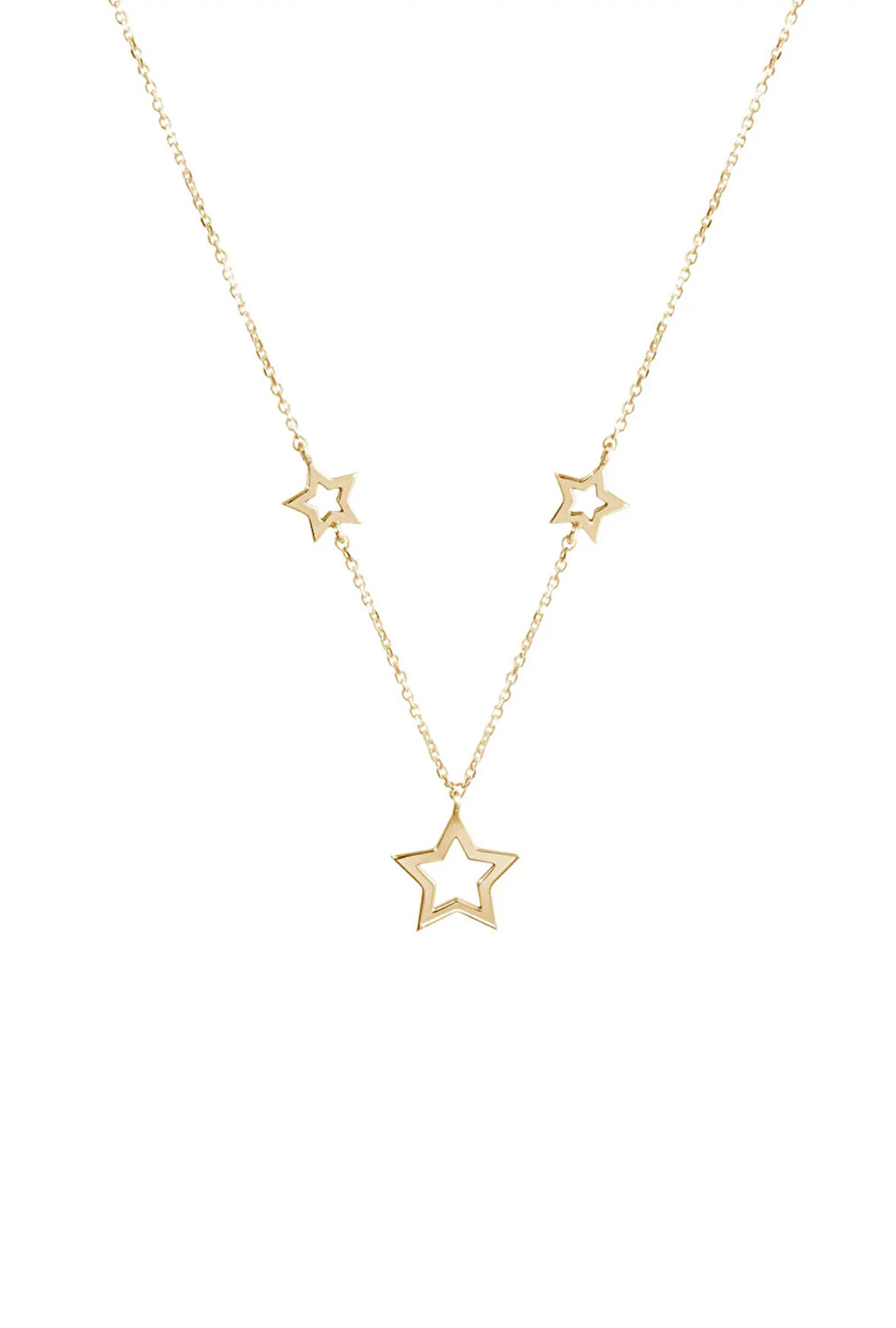 Yıldız 14 Ayar Altın Kolye