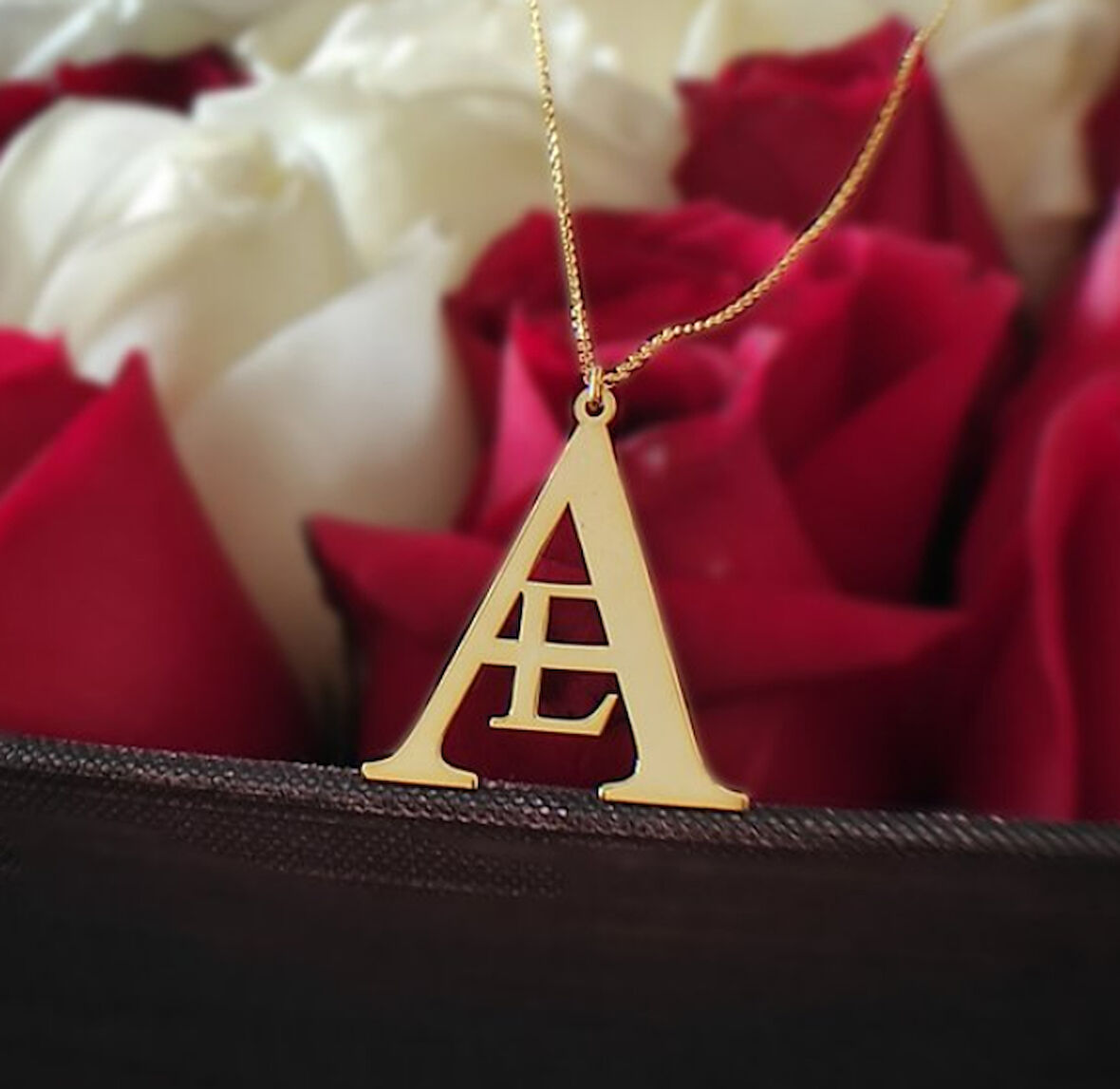 Sevgili Harfler 14 Ayar Altın Kolye