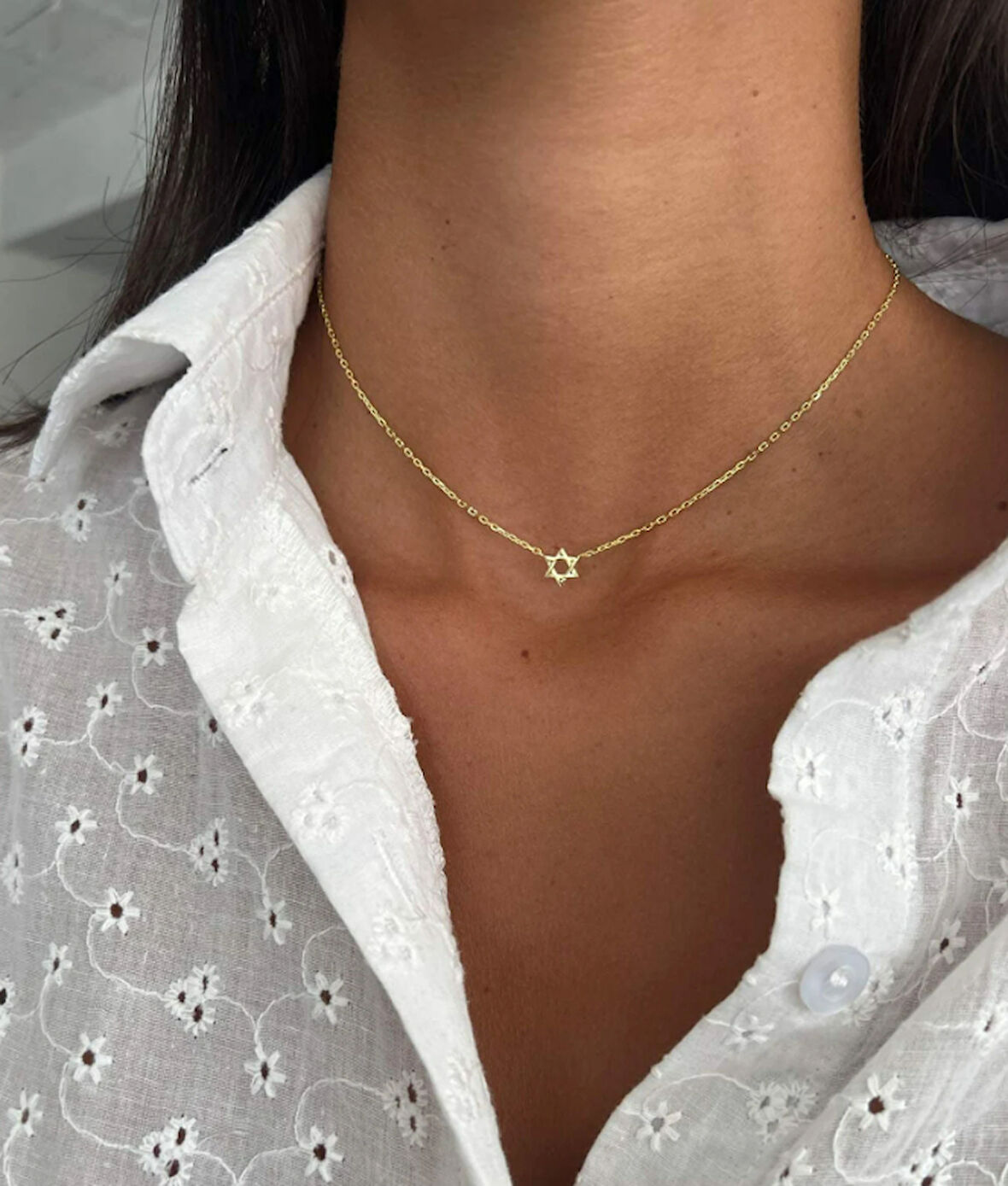 Yıldız 14 Ayar Altın Kolye