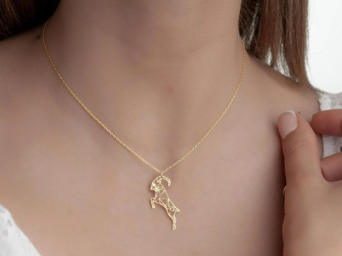 Koç 14 Ayar Altın Kolye