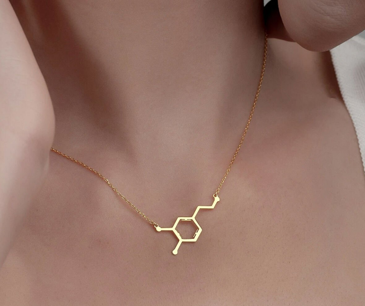 Serotonin 14 Ayar Altın Kolye