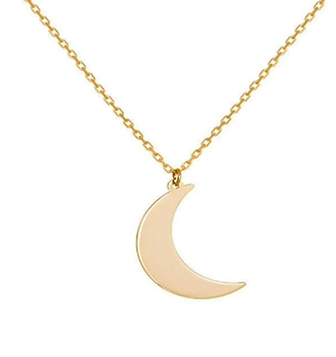 Hilal 14 Ayar Altın Kolye