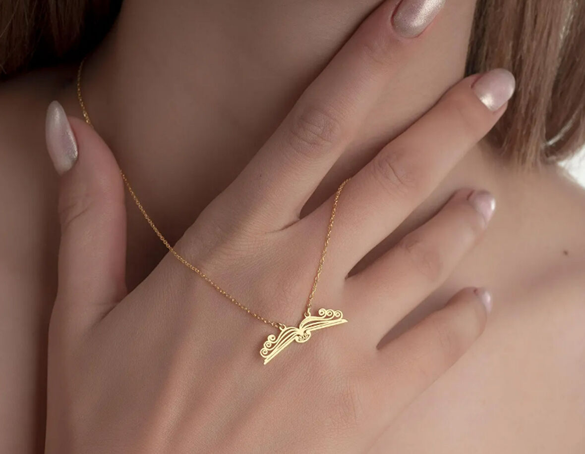 Kitap 14 Ayar Altın Kolye