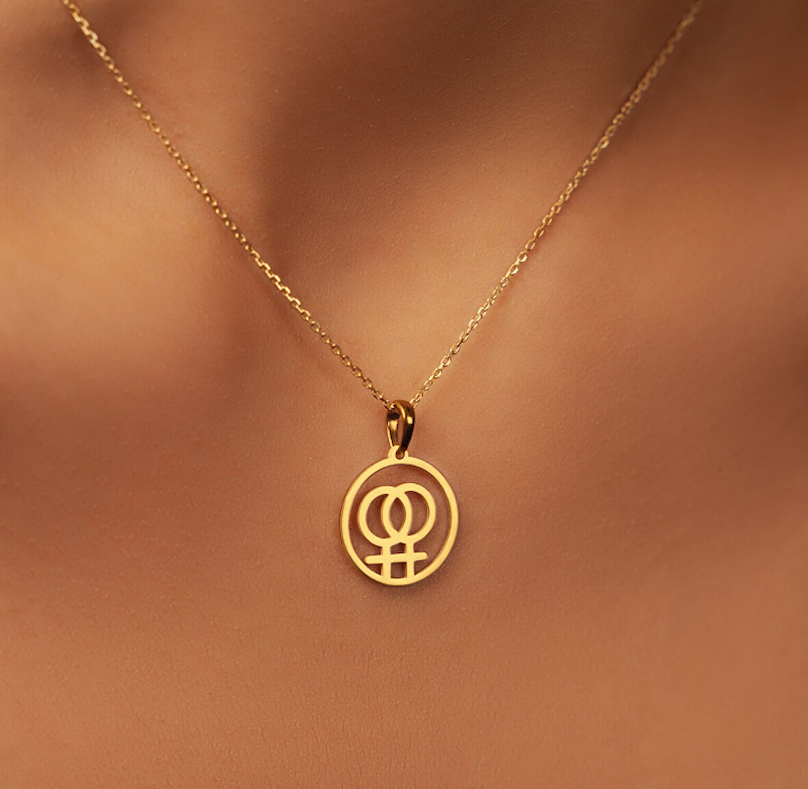 Cinsiyet 14 Ayar Altın Kolye