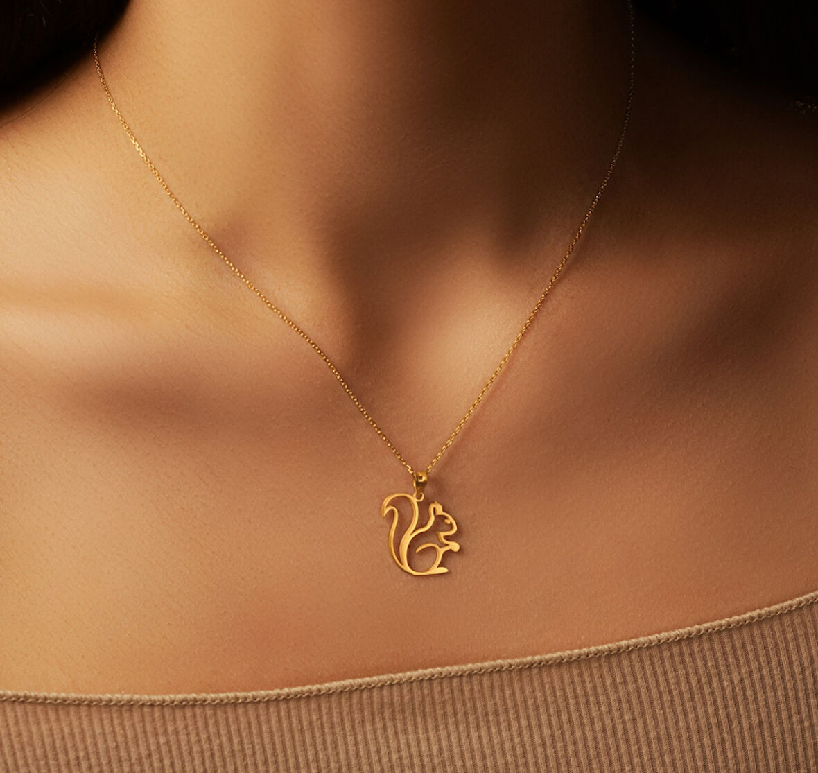 Sincap 14 Ayar Altın Kolye