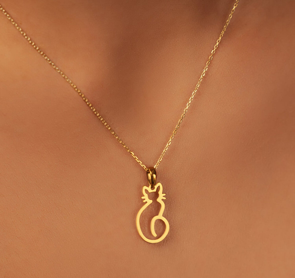 Can Dost 14 Ayar Altın Kolye