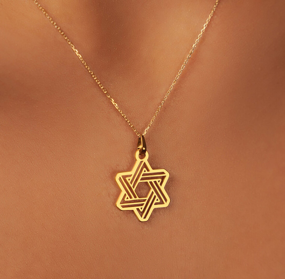 Yıldız 14 Ayar Altın Kolye