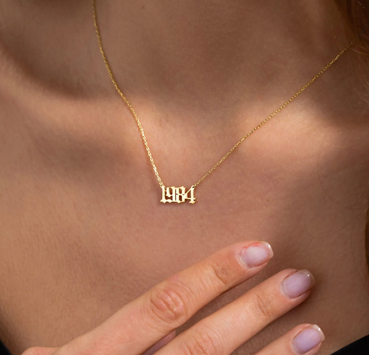 Tarih 14 Ayar Altın Kolye