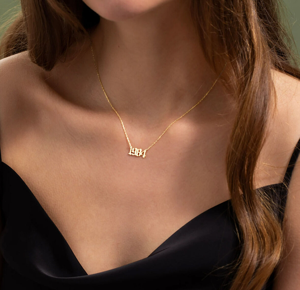 Tarih 14 Ayar Altın Kolye