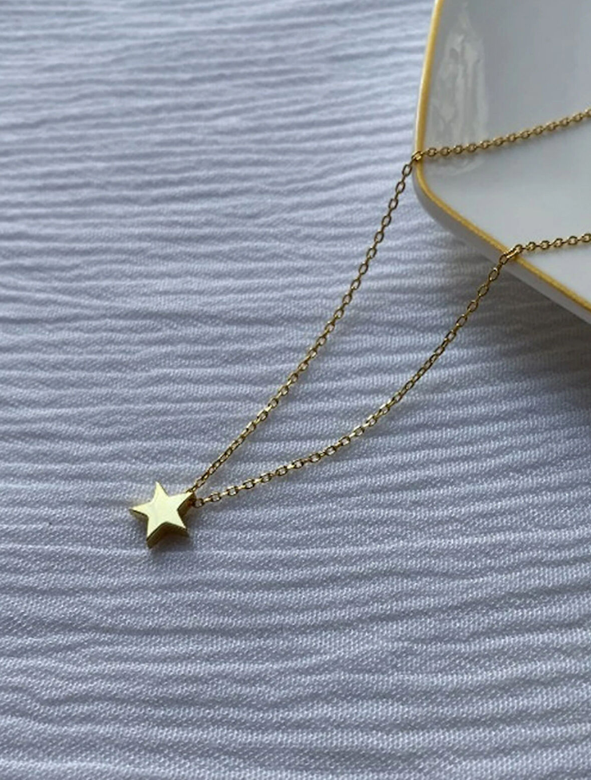 Yıldız 14 Ayar Altın Kolye