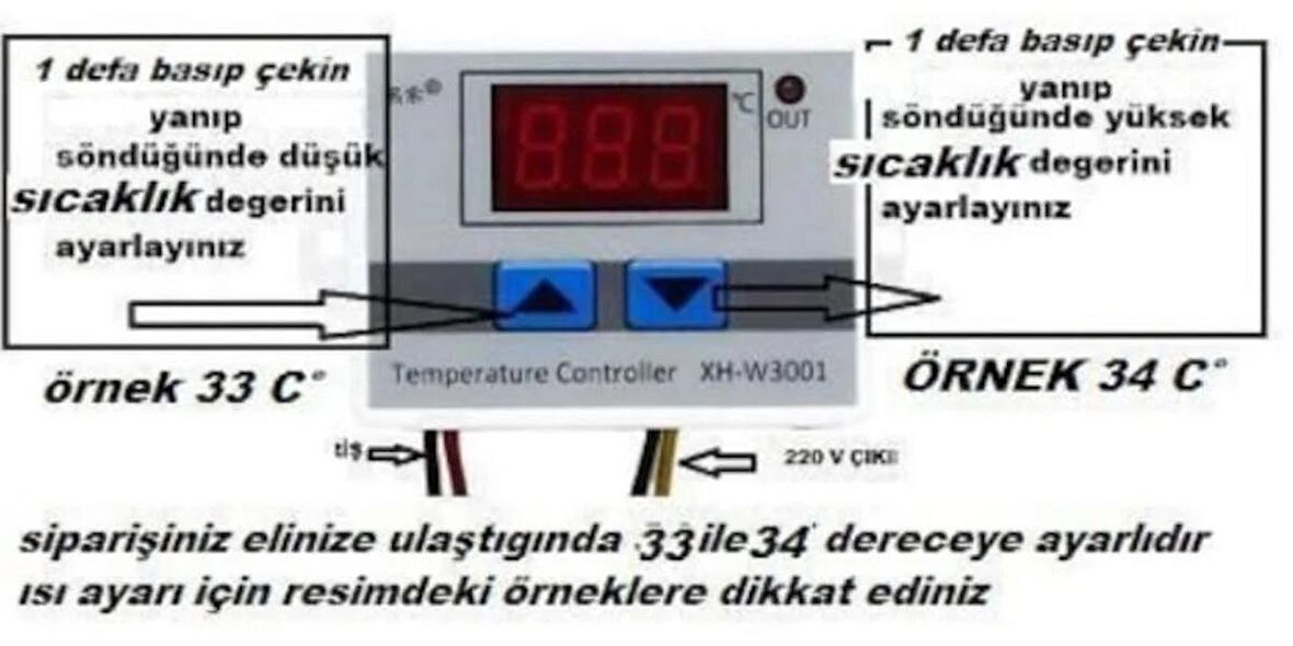 Rexva 25x80 Karbon Isıtıcı Film Dijital Termostatlı Hazır Set