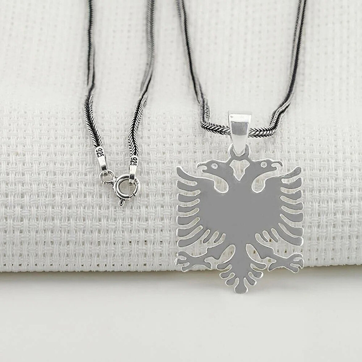 Ayetel Kursi Nazar Dualı 925 Ayar Gümüş Erkek Kolye