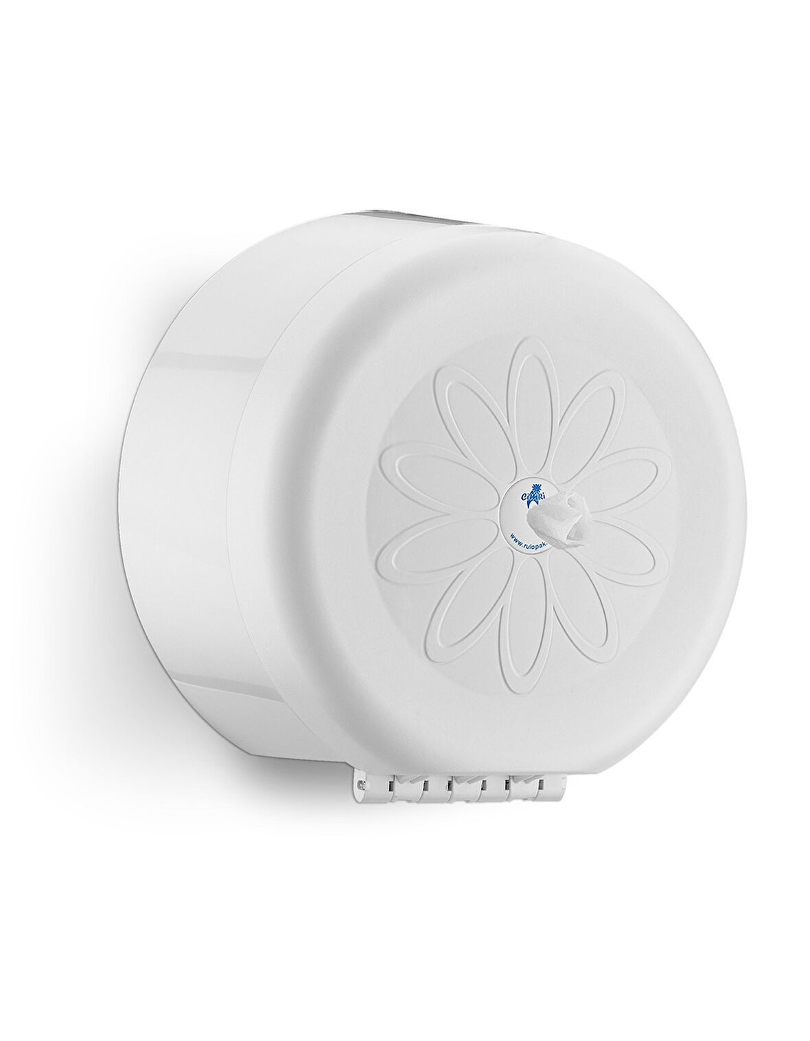 Rulopak İkiz Mini Cimri İçten Çekmeli Tuvalet Kağıdı Dispenseri - Siyah