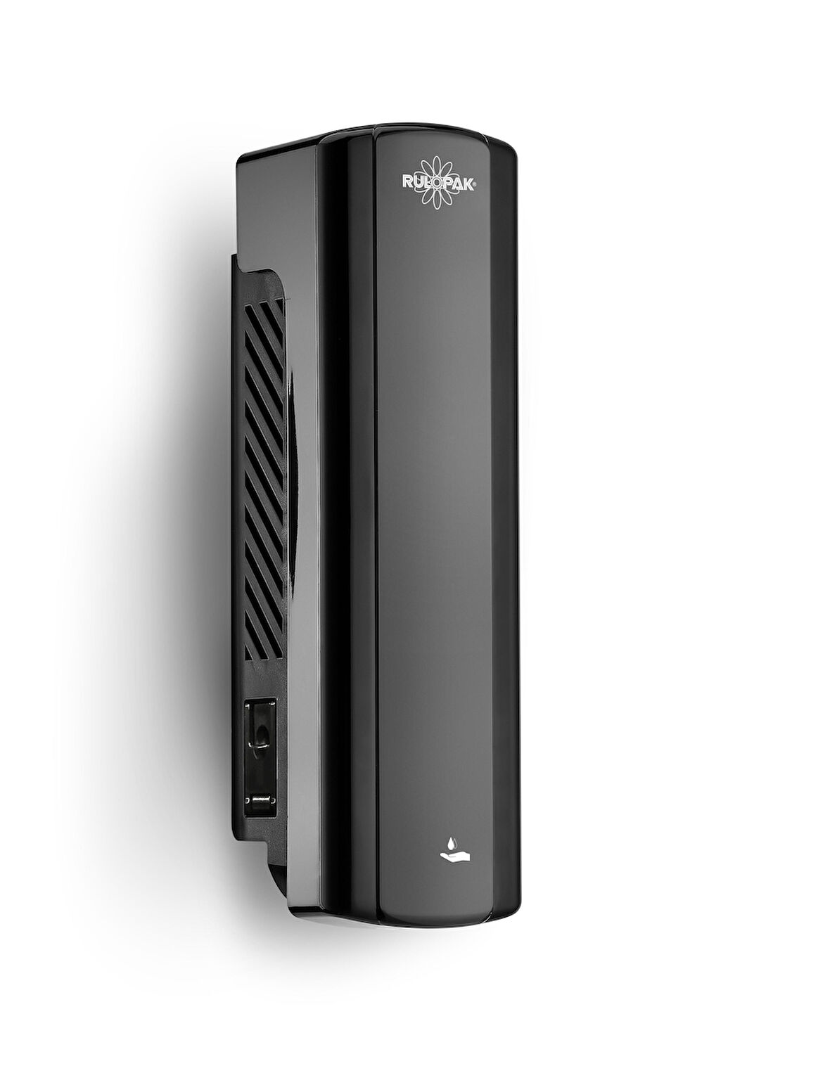 Rulopak Manuel Klasik Model Sıvı Sabun Ve Şampuan Dispenseri 350 Ml Siyah