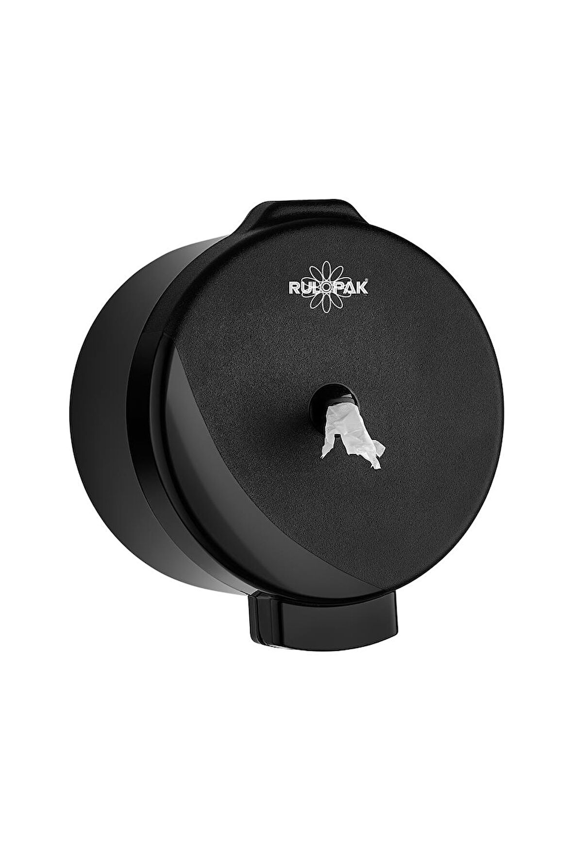 Rulopak İkiz Mini Cimri İçten Çekmeli Tuvalet Kağıdı Dispenseri - Siyah