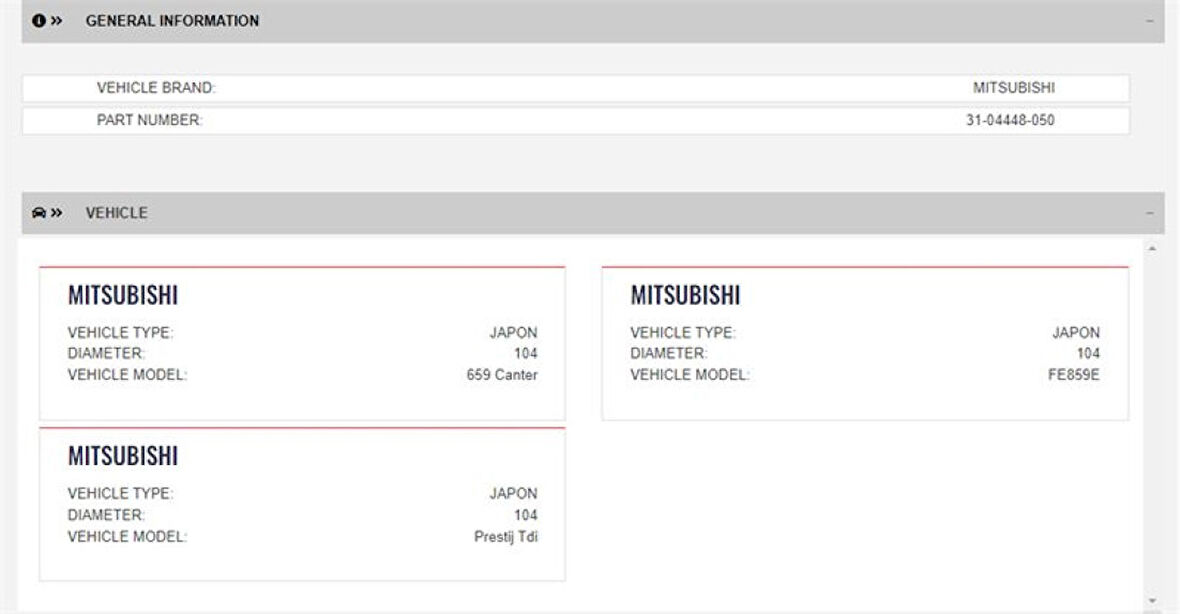 Mitsubıshı Ticarı Piston Segmanlı (0.50)(turbo) Mitsubıshı Fuso Canter Fe659 Fe859 4d34-T D4db Hd65 Hd72 - Yenmak 31-04448-050