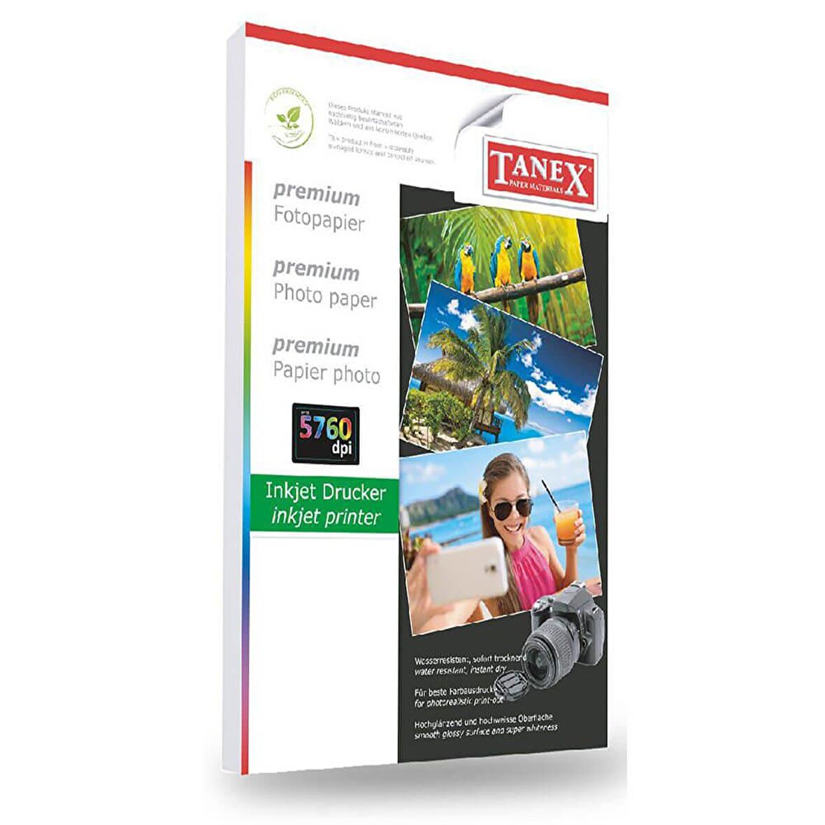 Tanex A4 Fotoğraf Kağıdı 210X297 Mm 200 Gr. 25 Adet